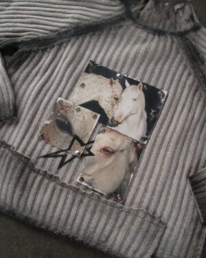 HORSES Y2K SWEATER - PIECE 461