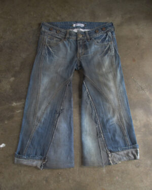 Y2K LOWRISE CAPRI JEANS - PIECE 468