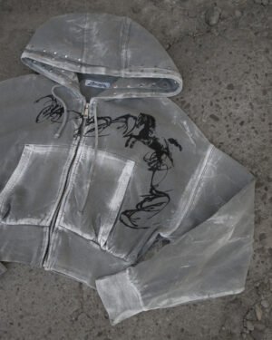 Y2K HORSE HOODIE - PIECE 488
