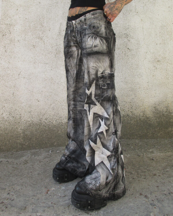 STARS Y2K PANTS - PIECE 406