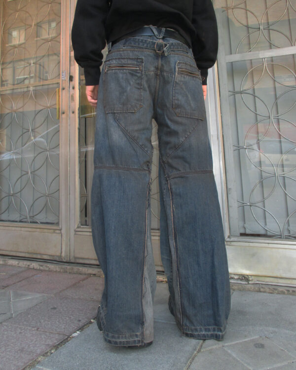 REWORKED TRASHY JEANS - PIECE 353 - Image 3