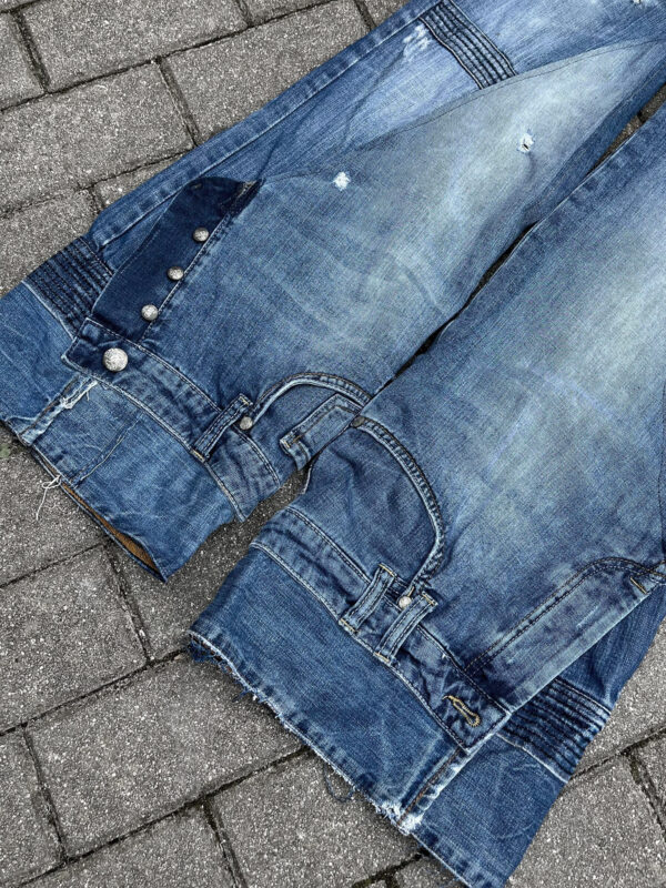 REWORKED Y2K JEANS - PIECE 364 - Image 3