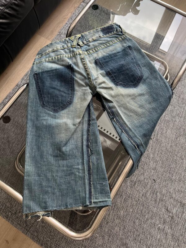 REWORKED Y2K CAPRI JEANS - PIECE 367 - Image 5