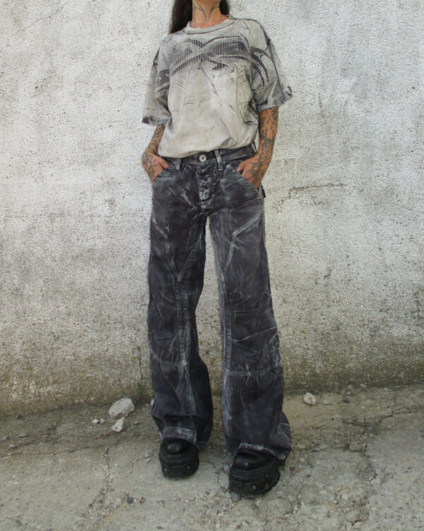 REWORKED WIDELEG Y2K JEANS - PIECE 375 - Image 8