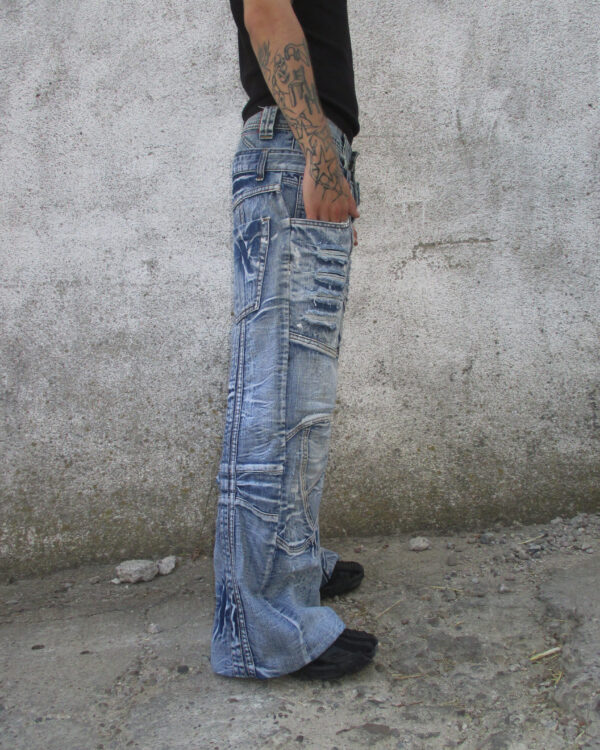 REWORKED Y2K JEANS - PIECE 386 - Image 2