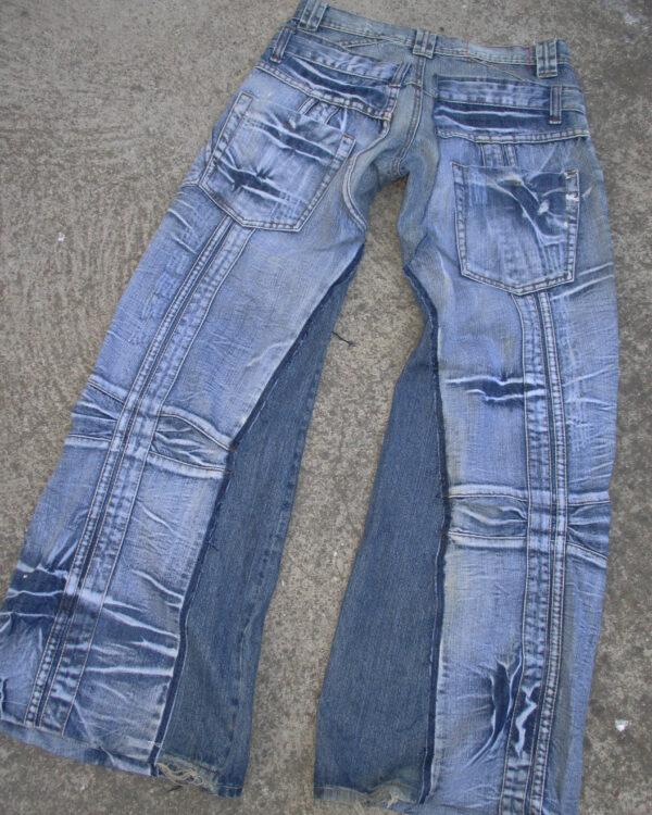 REWORKED Y2K JEANS - PIECE 386 - Image 8