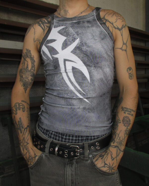 TEXTURED TANKTOP - PIECE 393 - Image 2