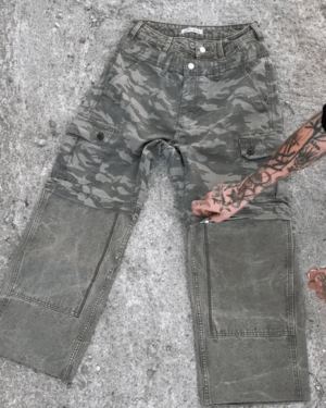 CAPRI/LONG CAMOUFLAGE JEANS - PIECE 408