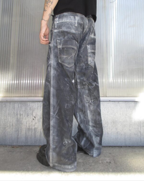 TRASHY WIDELEG Y2K JEANS - PIECE 413 - Image 4