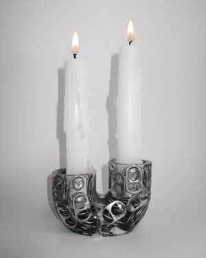 SPECIAL ITEM 5 - METAL CANDLE HOLDER