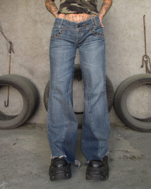 Y2K LOW-RISE JEANS - PIECE 473