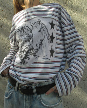 Y2K STRIPED T-SHIRT -  PIECE 506
